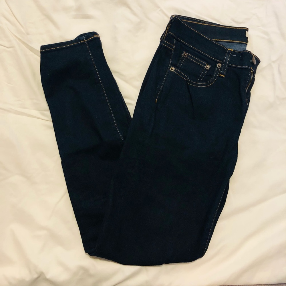 J. Crew mid-rise jeans